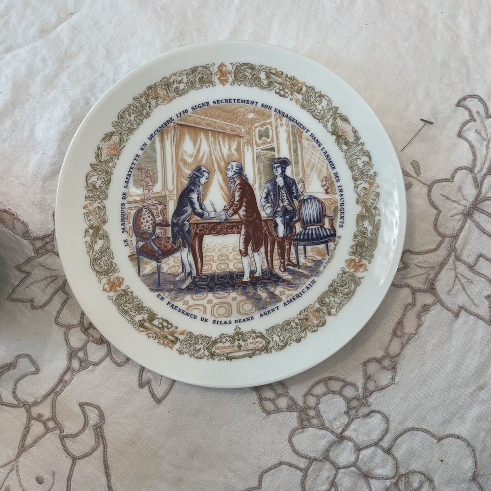 D'Arceau Limoges - Lafayette Legacy Collection - 1974 The Meeting at City Tavern